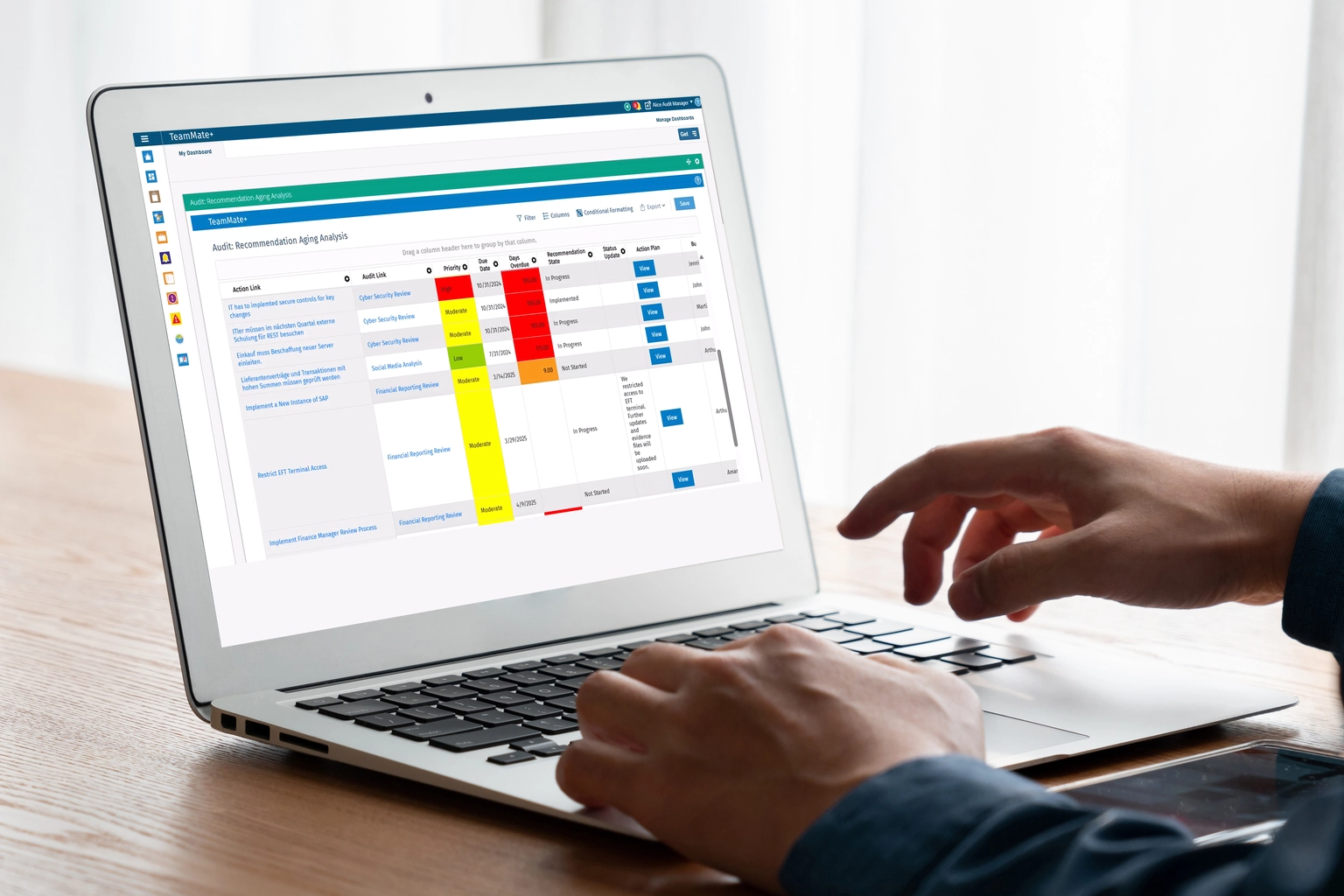 TeamMate Small Audit Teams Demo