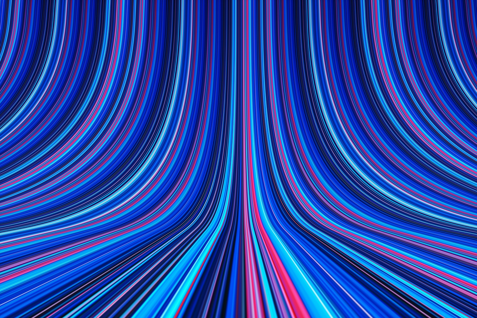 Abstract multi colored striped ramp background