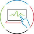 Graph on laptop